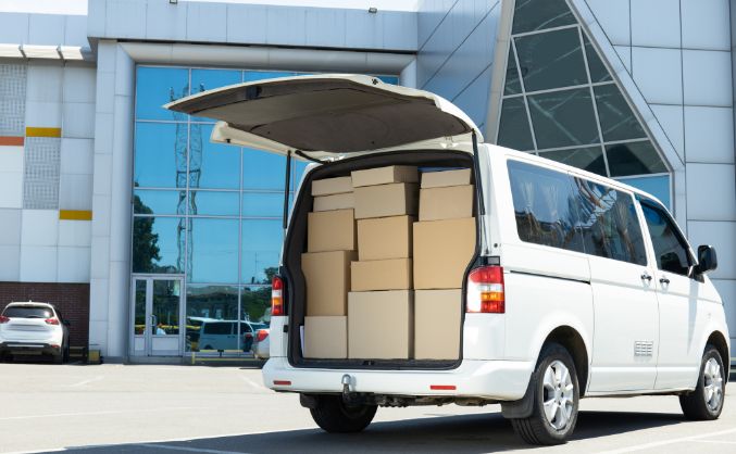 cargo van delivery for business weight limit